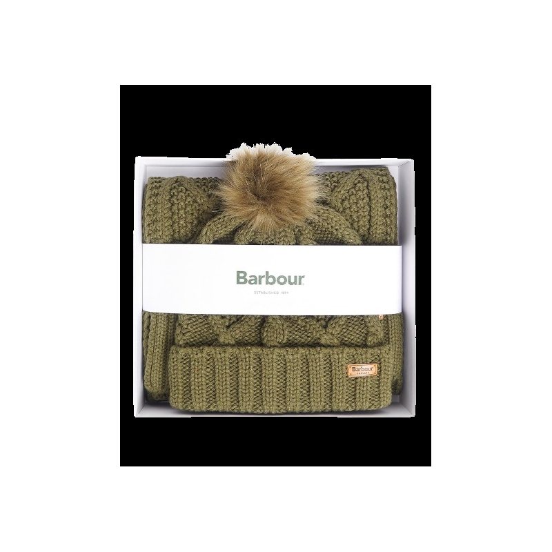 Roberto Fanella barbour set sciarpa+cappello Saldi