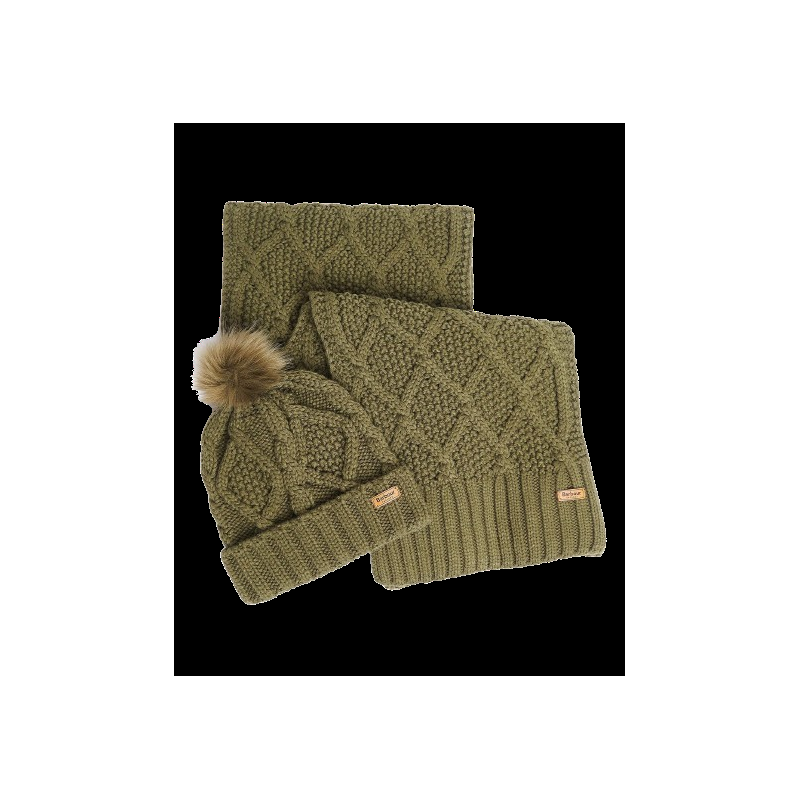 Roberto Fanella barbour set sciarpa+cappello Saldi