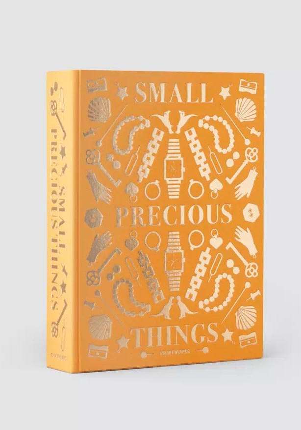 Rose & Lini PRINTWORKS “PRECIOUS THINGS” STORAGE BOX YELLOW