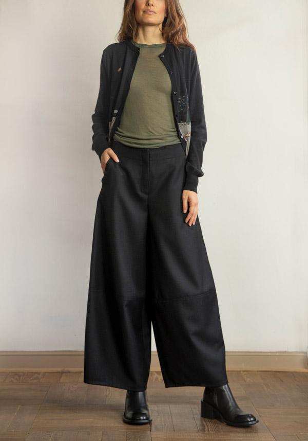 Rose & Lini MAJESTIC MODAL & CASHMERE “COL ROND 891” KAKI T-SHIRT Nuovo