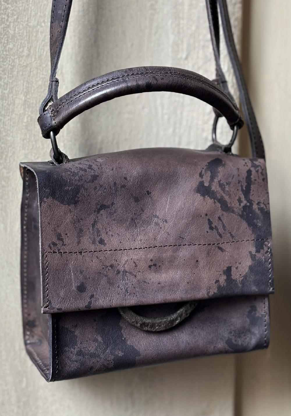 Rose & Lini TAGLIOVIVO EARTH LEATHER “SHOULDER MINI” BAG Offerte