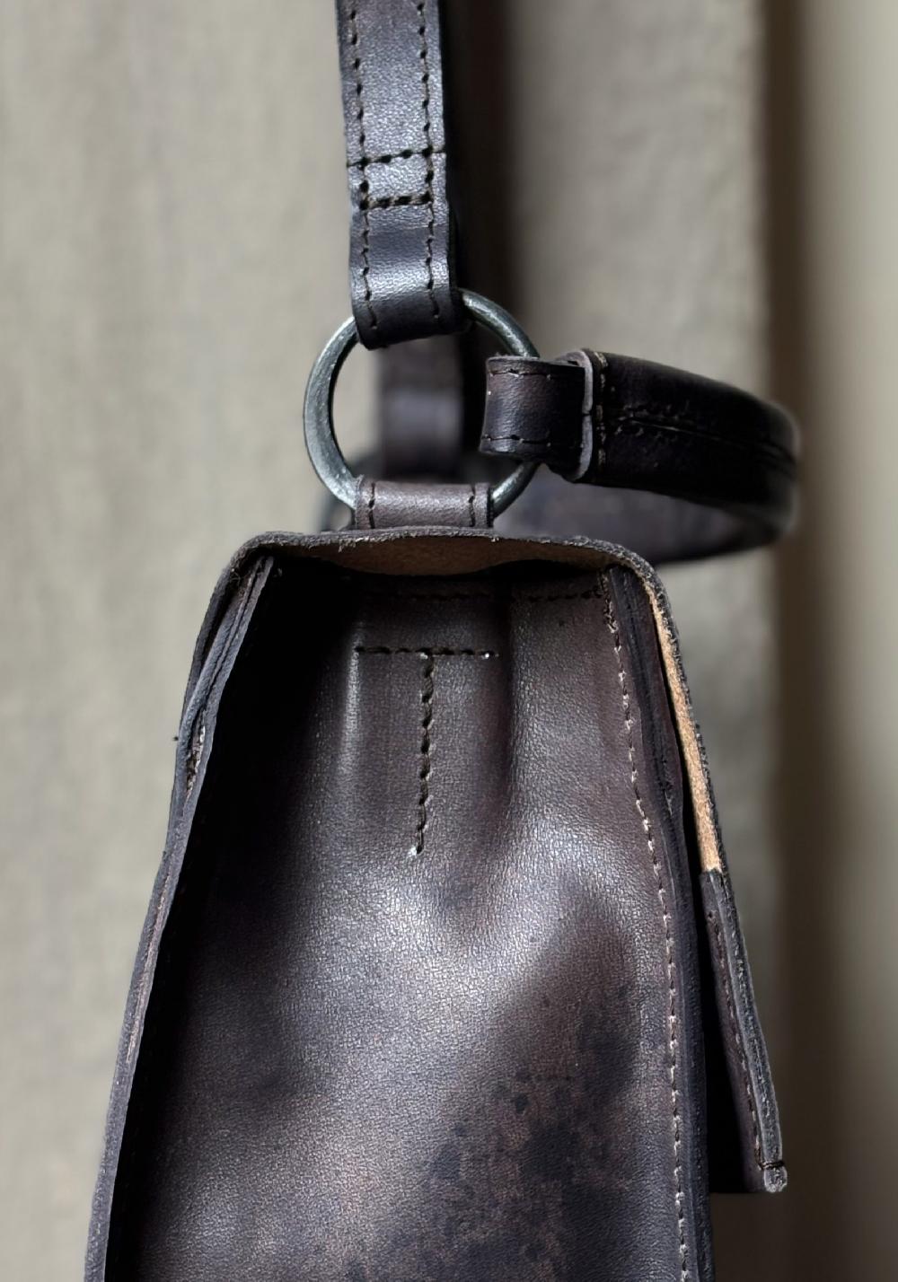 Rose & Lini TAGLIOVIVO EARTH LEATHER “SHOULDER MINI” BAG Offerte