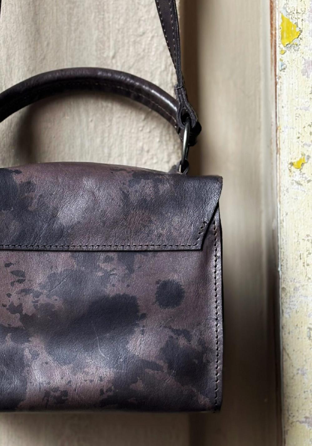 Rose & Lini TAGLIOVIVO EARTH LEATHER “SHOULDER MINI” BAG Offerte