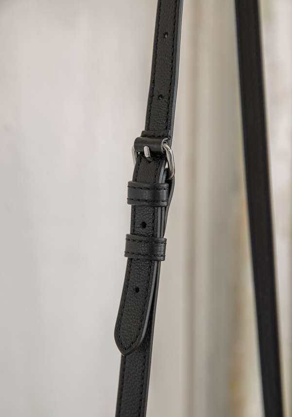 Rose & Lini JÉRÔME DREYFUSS “HELMUT S” BLACK LEATHER BAG Vendite Flash