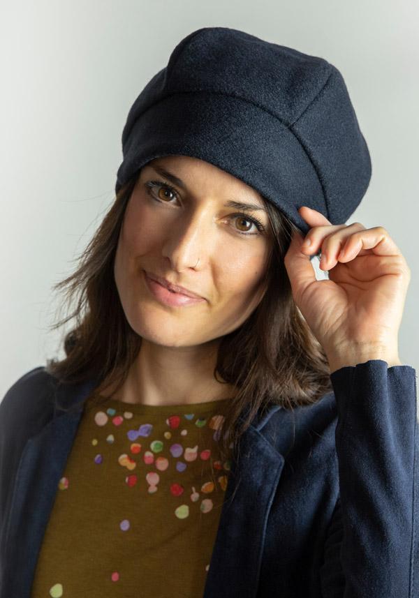 Rose & Lini THE GIRL AND THE GORILLA WOOL “WALK” BLUE HAT Hotsell