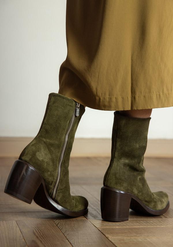 Rose & Lini ROCCO P. “TRONCHETTO SENSORY” DILL ANKLE BOOTS 2025