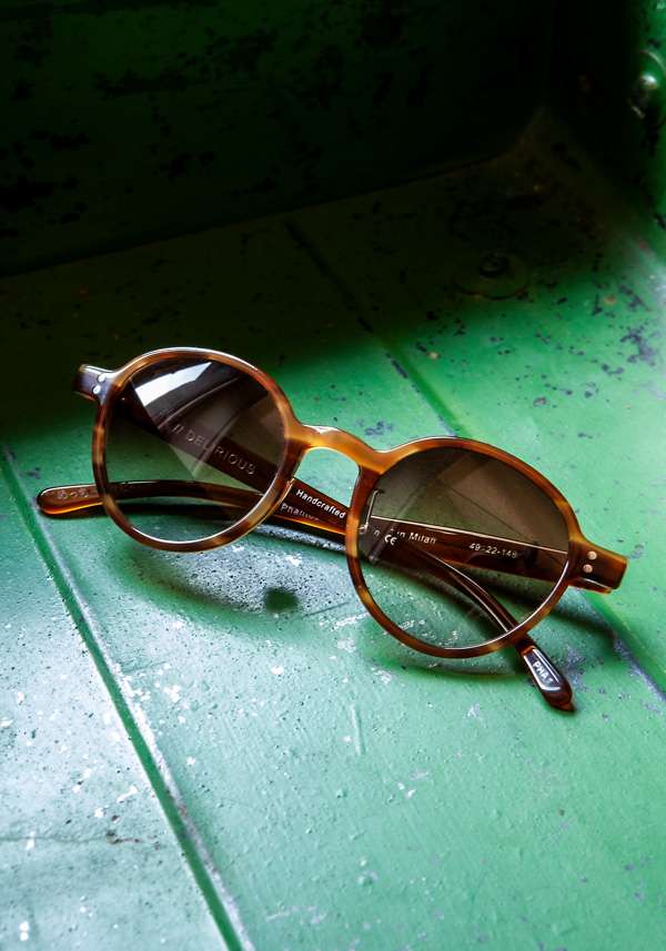 Rose & Lini DELIRIOUS “PHANTOS” #1 LIGHT TORTOISE SUNGLASSES Sottocosto