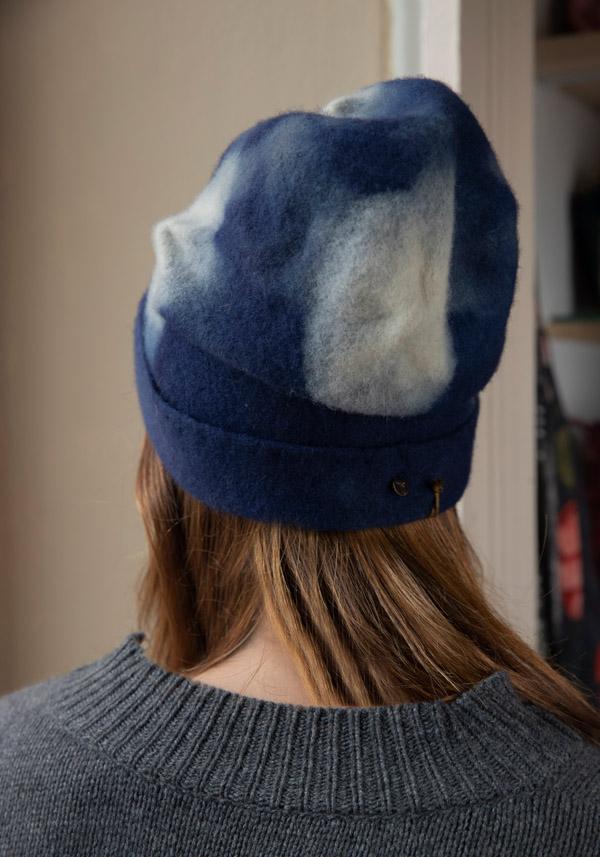 Rose & Lini YESEY “POPPINS” BLUE WOOL HAT Novità