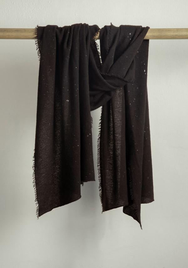 Rose & Lini FALIERO SARTI CASHMERE “ARIEL” ESPRESSO STOLE Offerta