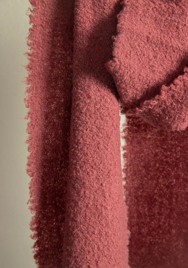 Rose & Lini FALIERO SARTI WOOL & CASHMERE “ALEXINA” HOT PINK SCARF Outlet