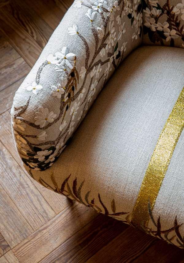 Rose & Lini BOKJA “MICKEY PRIMAVERA” FLORAL ARMCHAIR Moda
