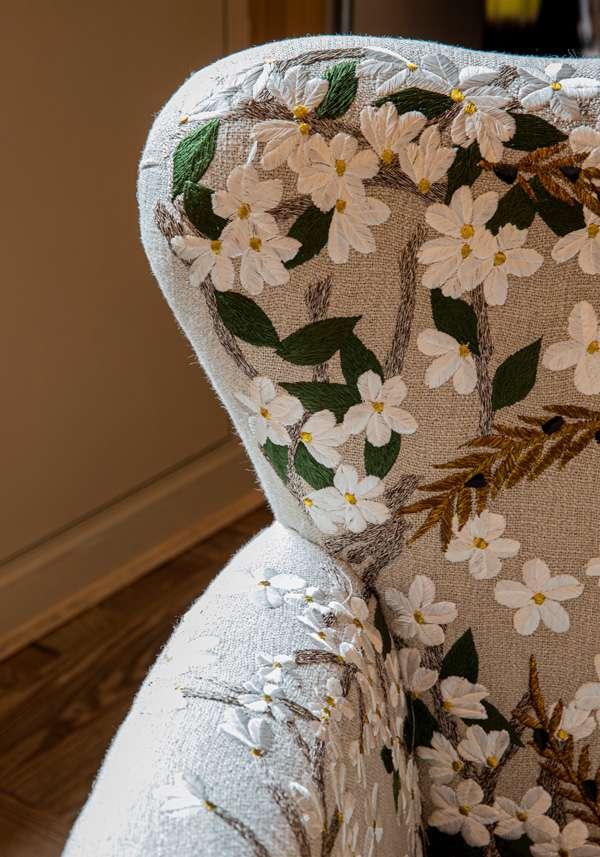 Rose & Lini BOKJA “MICKEY PRIMAVERA” FLORAL ARMCHAIR Moda