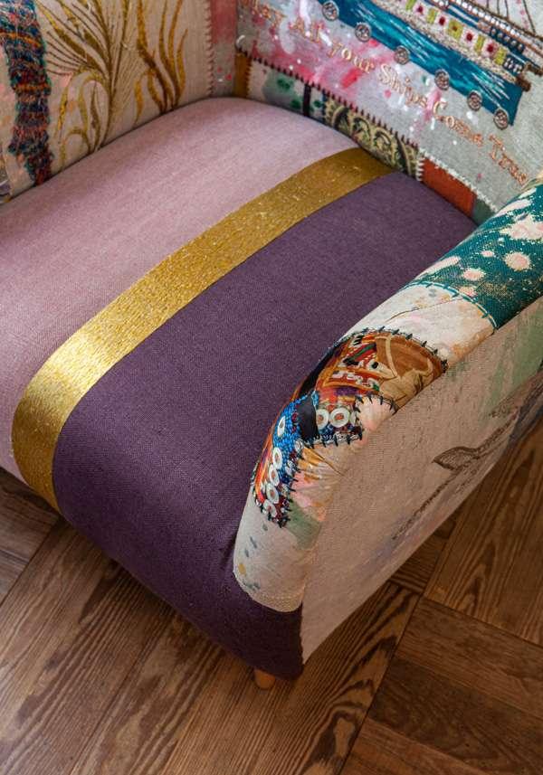 Rose & Lini BOKJA “MICKEY FANTASY” MULTICOLOR ARMCHAIR Italy