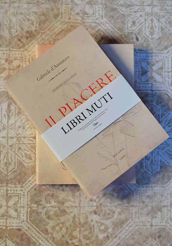 Rose & Lini SLOW DESIGN “LIBRI MUTI” IL PIACERE Consegna Veloce