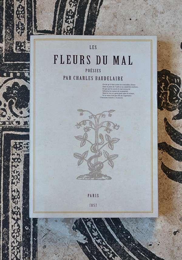 Rose & Lini SLOW DESIGN “LIBRI MUTI” LES FLEURS DU MAL Novità