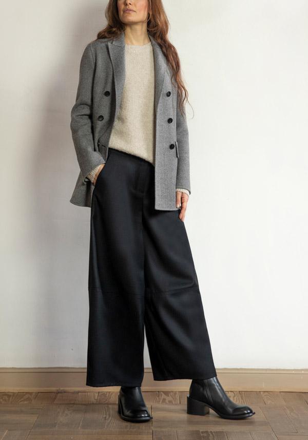 Rose & Lini SAVERIO PALATELLA CASHMERE & SILK “CREW NECK BOXY” BAILEYS KNIT In Saldo