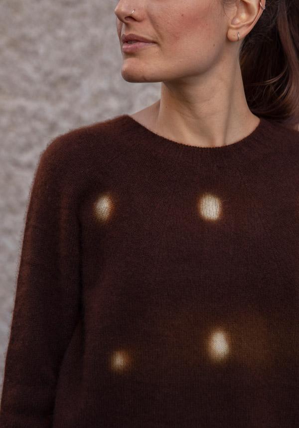 Rose & Lini SUZUSAN CASHMERE “PULL 3027” DOTS Presa