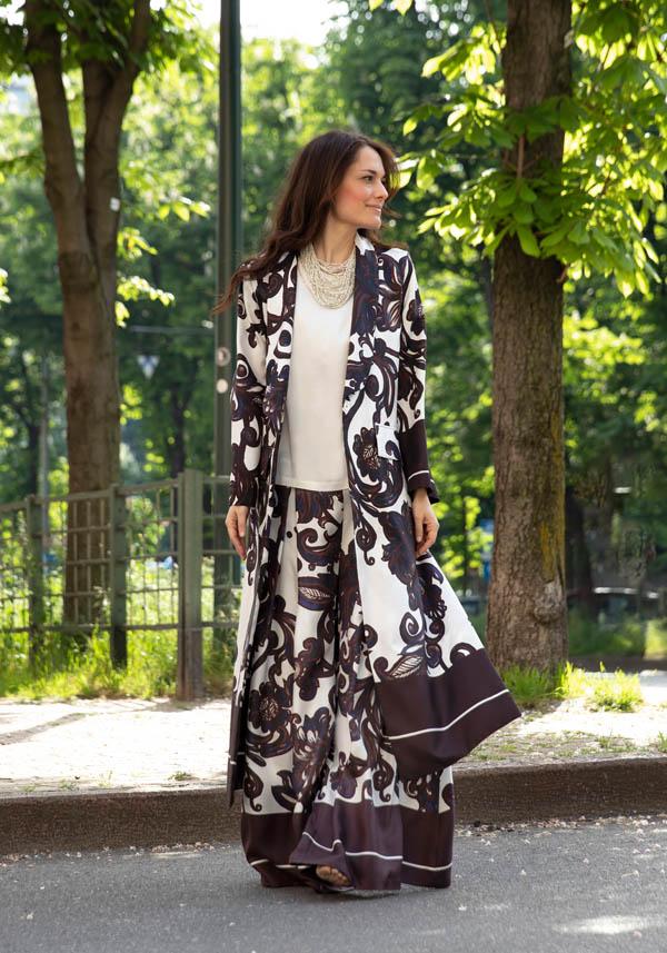 Rose & Lini INBACX SILK “MALI” WHITE SHIRT Hotsell