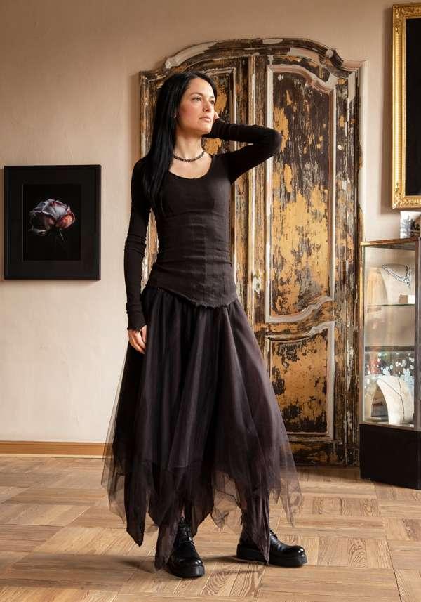 Rose & Lini MARC LE BIHAN “CORSET 26909” DARK BROWN Pezzi Unici