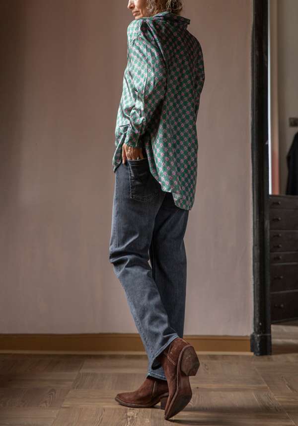 Rose & Lini MOTHER DENIM “THE DITCHER ZIP” BLACK JEANS Shopping Online