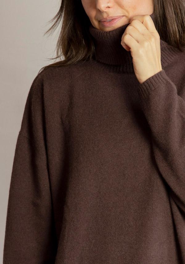 Rose & Lini STEFANO MORTARI CASHMERE “DOLCEVITA 5143” BROWN PULL Online