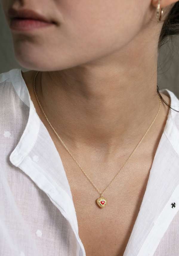 Rose & Lini 5 OCTOBRE “AINA” GOLD COLLIER Vendite Flash