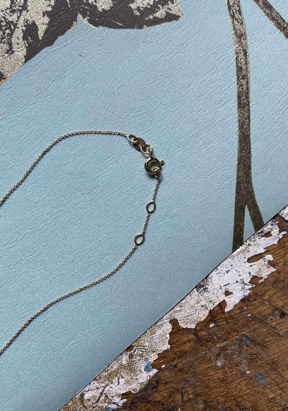 Rose & Lini 5 OCTOBRE “COEUR” TURQUOISE NECKLACE Consegna Veloce
