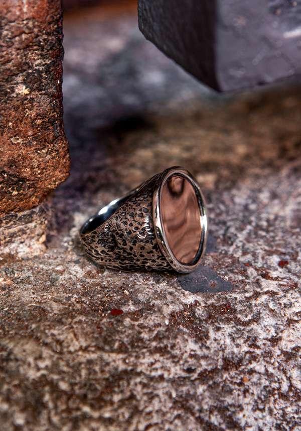 Rose & Lini SIMONA TAGLIAFERRI SMALL “MOON RING J175” PINK GOLD Prezzo Ridotto