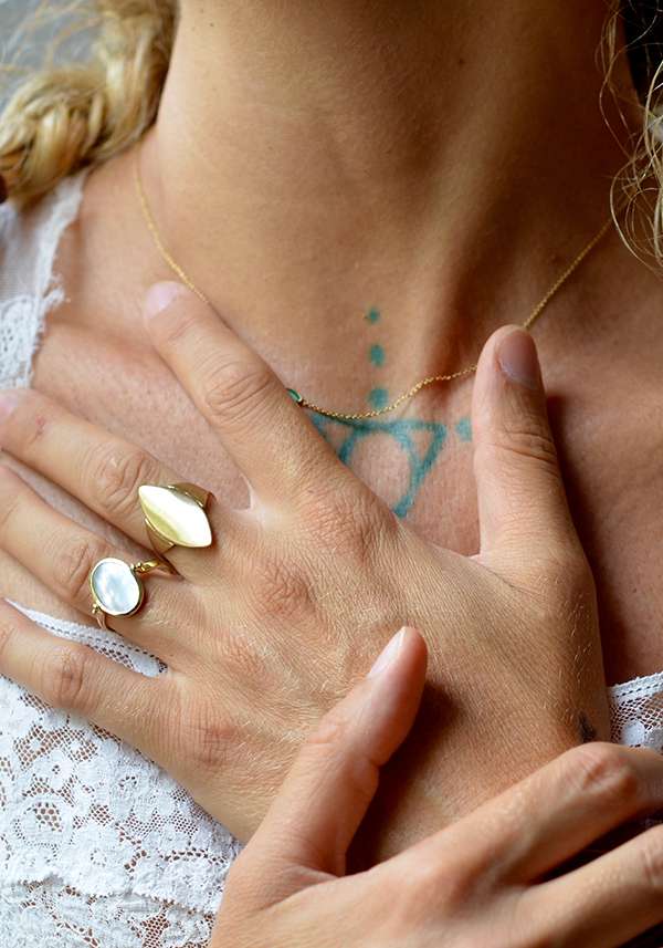 Rose & Lini MAITEA “MAYA” GOLD RING Online