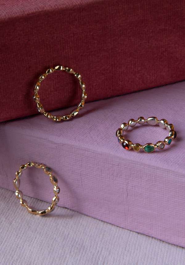 Rose & Lini DORETTE “BAGUE SANS FIN” GOLD RING Outlet