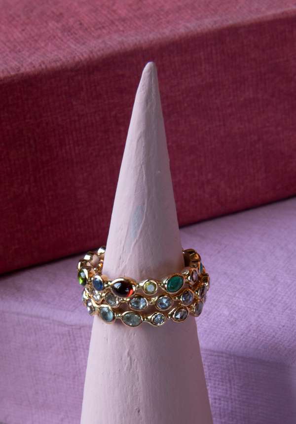 Rose & Lini DORETTE “BAGUE SANS FIN” GOLD RING Outlet