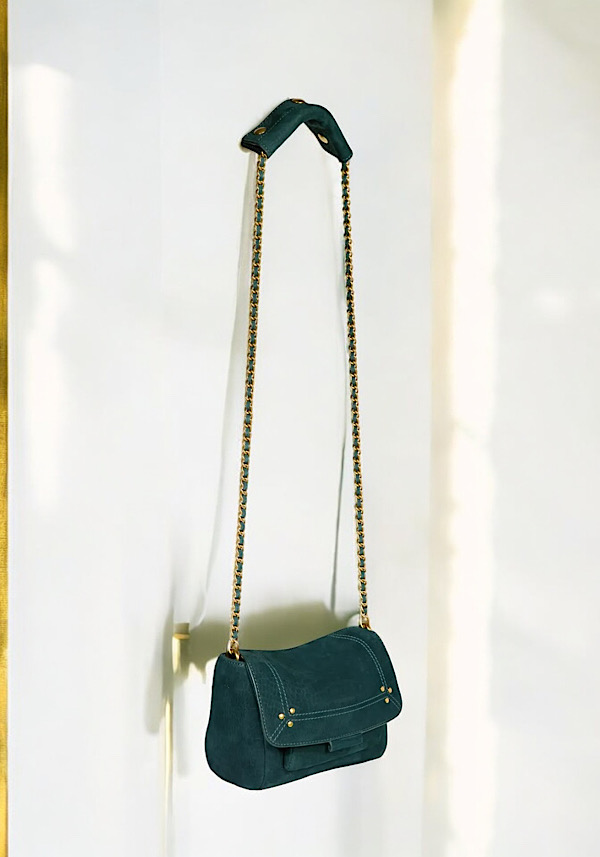 Rose & Lini JÉRÔME DREYFUSS “LULU S” IMPRIMÈ CROCO CANARD BAG Sconto