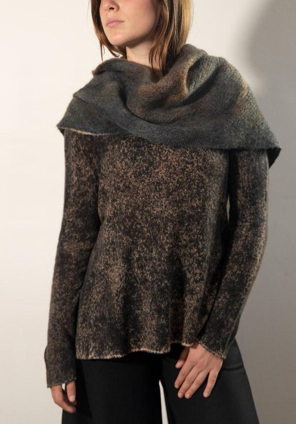 Rose & Lini FISSORE CASHMERE “MARIANNE” MULTICOLOR SCARF Offerta temporanea