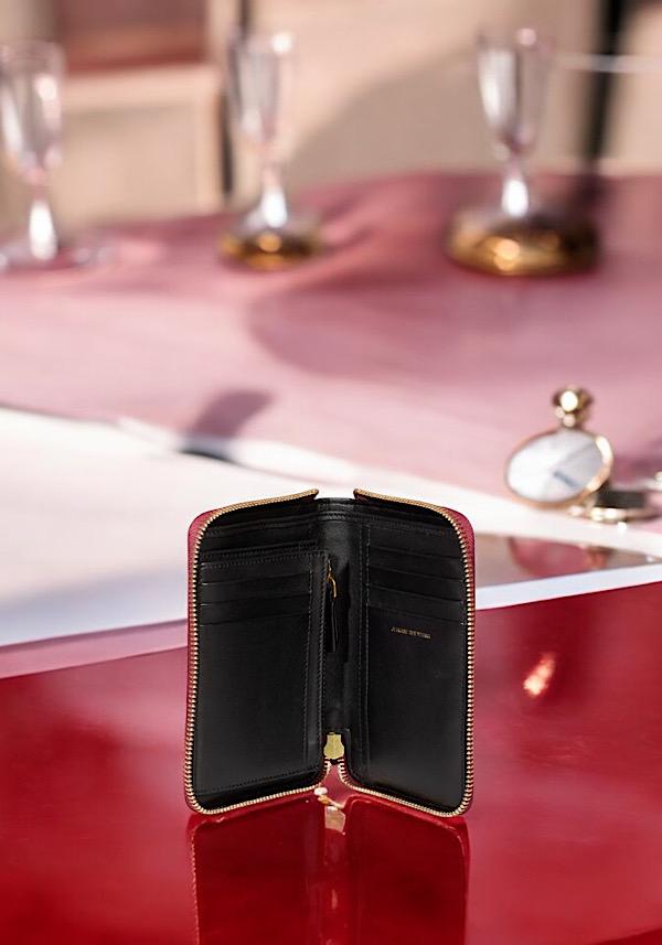 Rose & Lini JÉRÔME DREYFUSS “JULIEN” RUBY WALLET Latest stili