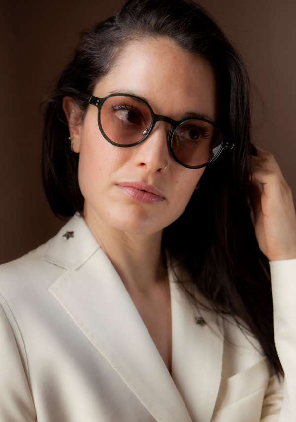 Rose & Lini DELIRIOUS “PHANTOS” #2 GREEN SUNGLASSES