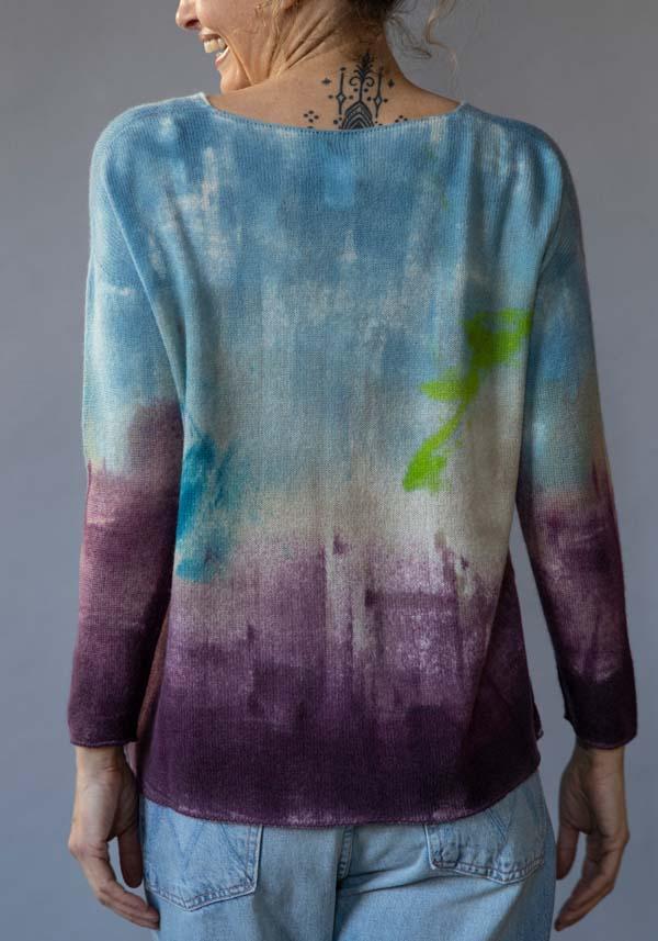 Rose & Lini FISSORE CASHMERE KNIT “BRUCO 09” SKY Discount Store per i nuovi prodotti