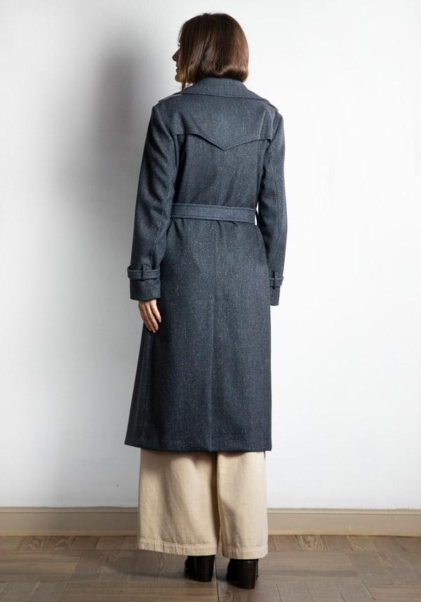 Rose & Lini KILTIE WOOL “NEW COLIN” BLUE COAT Shopping Online