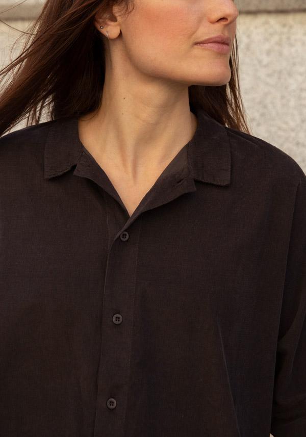Rose & Lini LABO ART COTTON “TINA” BARK SHIRT Saldi