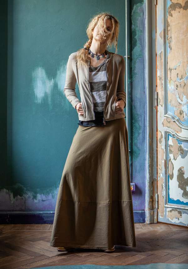 Rose & Lini GIORGIO BRATO MUD SUEDE LEATHER JACKET Negozio