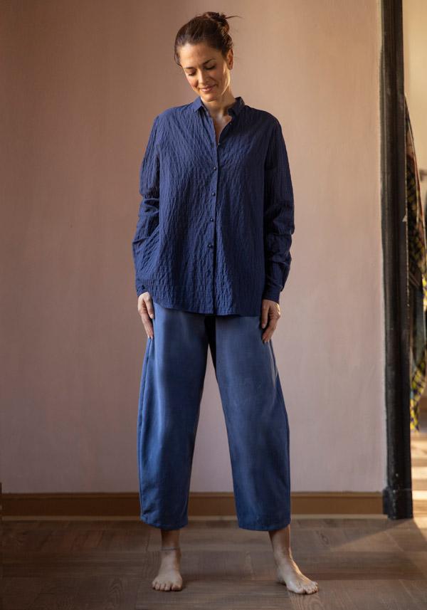 Rose & Lini APUNTOB COTTON “PANTS 540” DENIM BLUE
