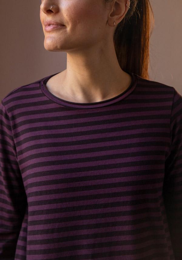 Rose & Lini LABO ART COTTON “JEPPE” MORGON STRIPED T-SHIRT Offerta natalizia