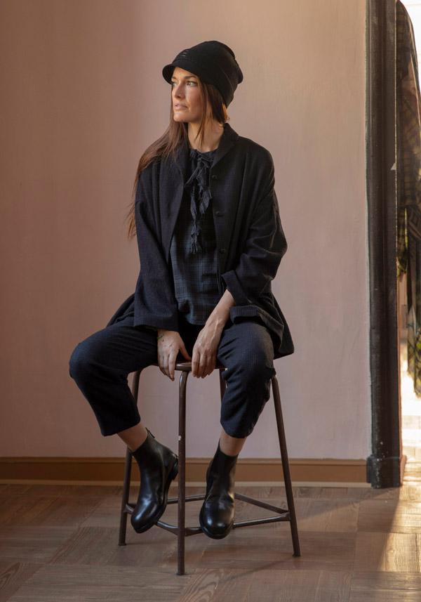Rose & Lini APUNTOB WOOL “JACKET 1752” BLACK Comprane uno, ottenene uno gratis