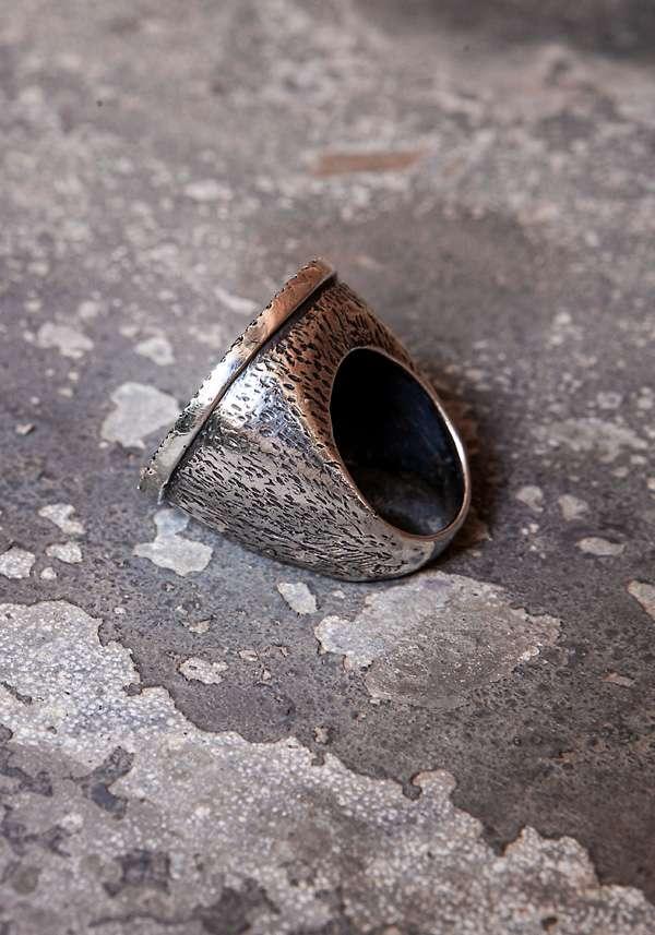 Rose & Lini SIMONA TAGLIAFERRI LARGE “MOON RING J224” YELLOW GOLD & WHITE DIAMONDS Offerta speciale della fabbrica