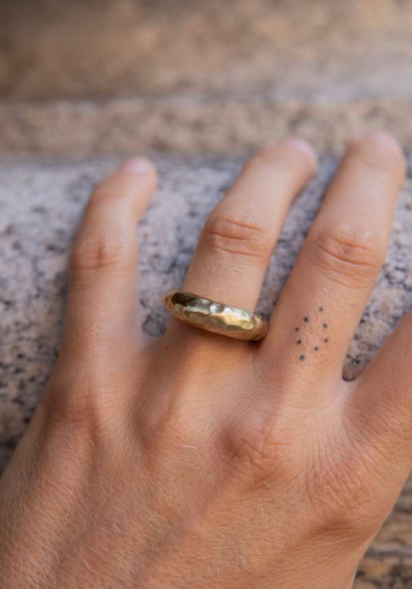 Rose & Lini ROSAMARIA “BRENNY” COPPER RING Esporta salva