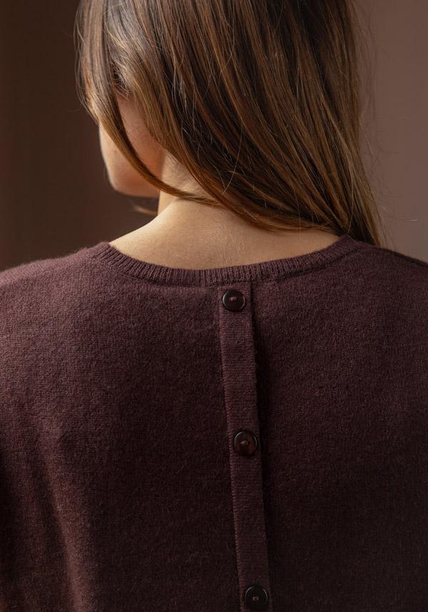 Rose & Lini ABSOLUT CASHMERE “PULL LISA” BROWNIE Saldi