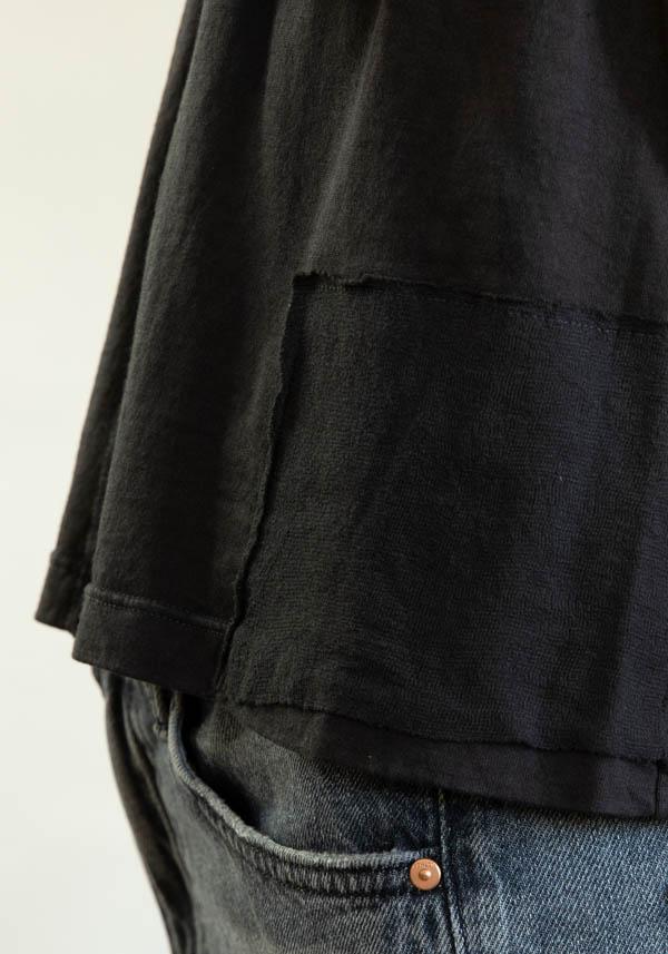 Rose & Lini MJW BLACK COTTON T-SHIRT “2461” Negozio