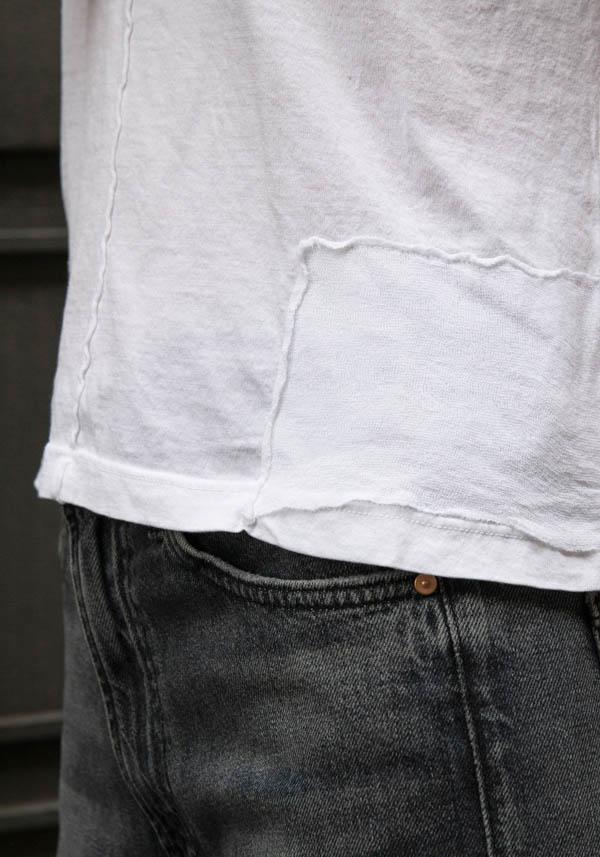 Rose & Lini MJW WHITE COTTON T-SHIRT “2461” Nuova