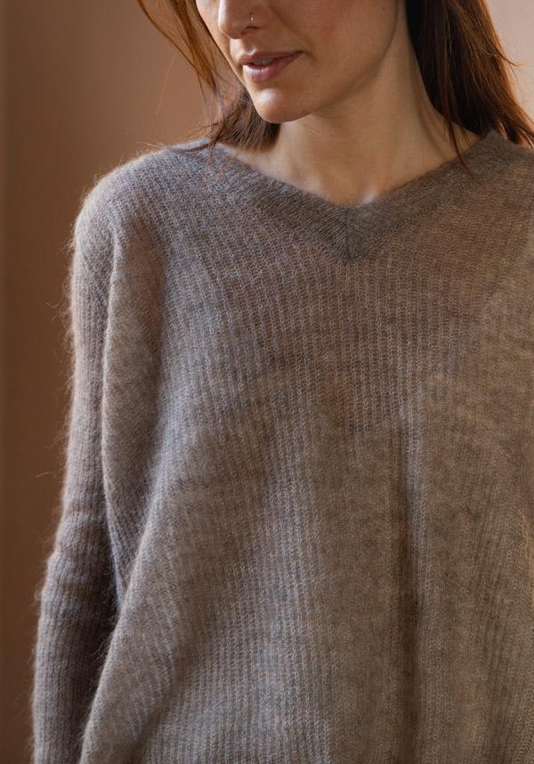 Rose & Lini ARCHIVIOB BEAVER MOHAIR “PULL 1869” Vendite stagionali