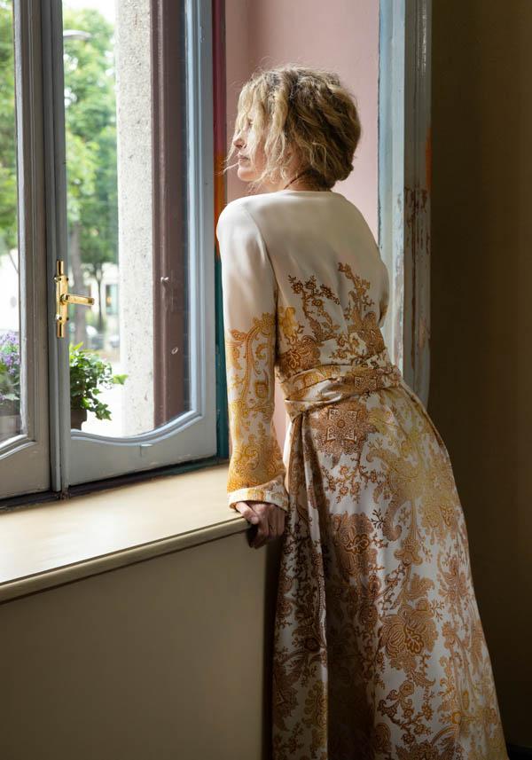 Rose & Lini CO.GO SILK “DRESS VV276” MANDALA Offerta per la Festa della Mamma