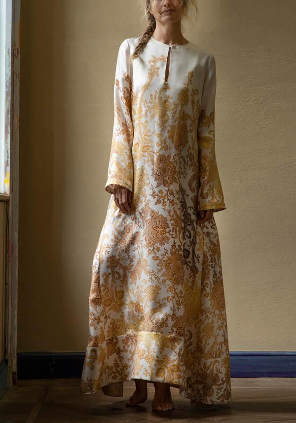 Rose & Lini CO.GO SILK “DRESS VV276” MANDALA Offerta per la Festa della Mamma